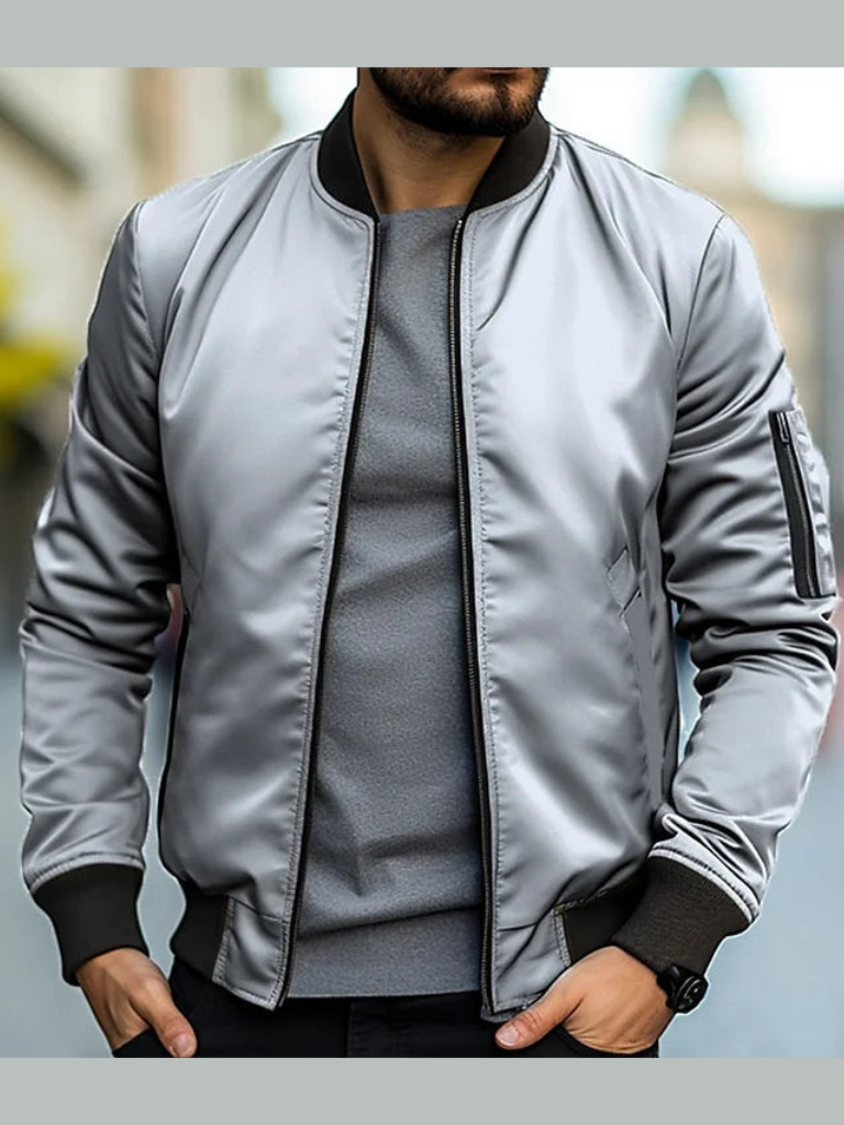 Moderne Herren-Bomberjacke