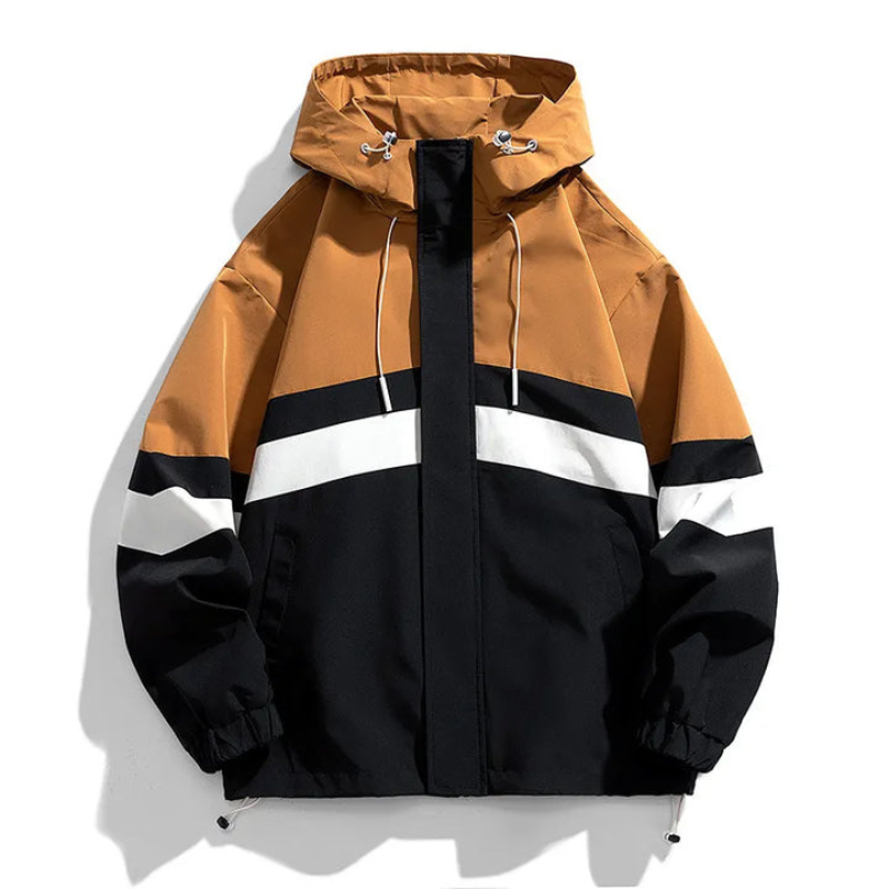 ModeGeist | Wetterfeste Outdoorjacke mit Kapuze für Herren