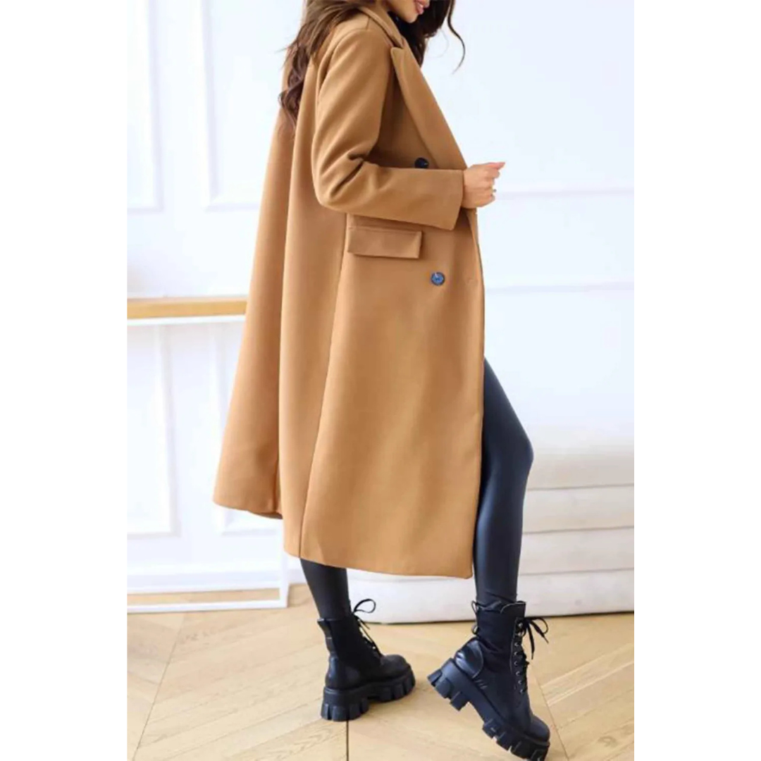 ModeGeist | Langer Wintermantel Für Damen Warm