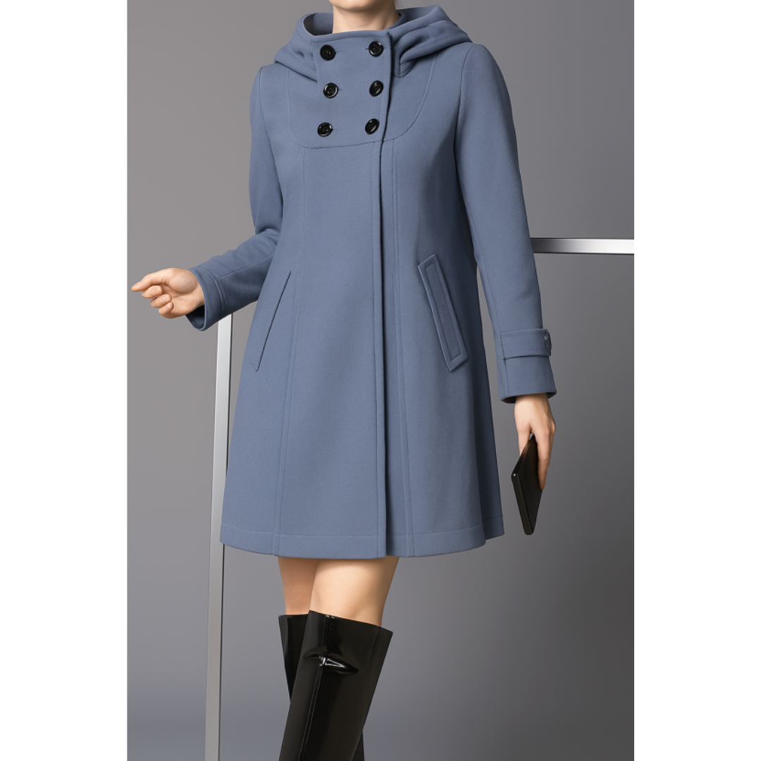 ModeGeist | Damen Lange Winter Mantel - Warme