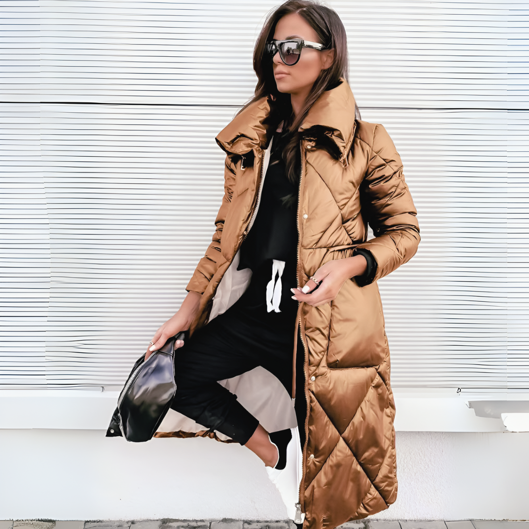 ModeGeist | lange gefütterte Parka