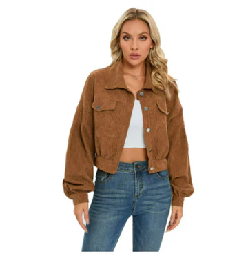 ModeGeist | Damen Gekürzt Jacke Winter