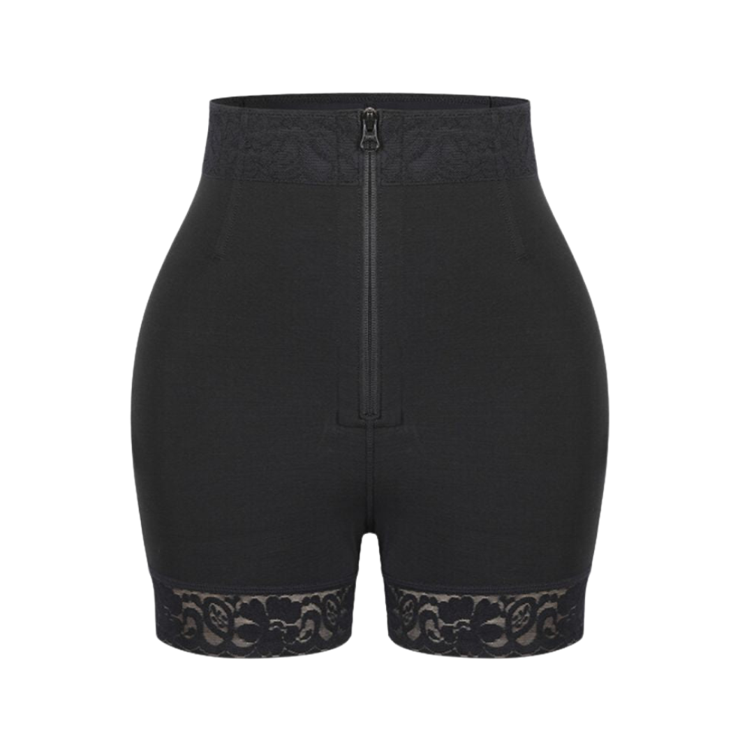 MODEGEIST Damen Shapewear Shorts Beige Seamless Formend