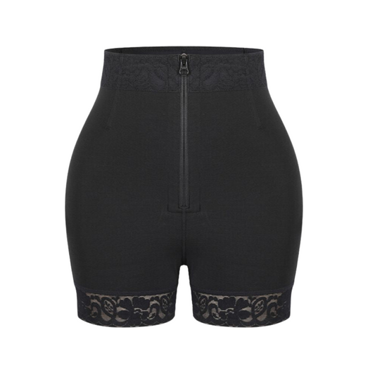 MODEGEIST Damen Shapewear Shorts Beige Seamless Formend