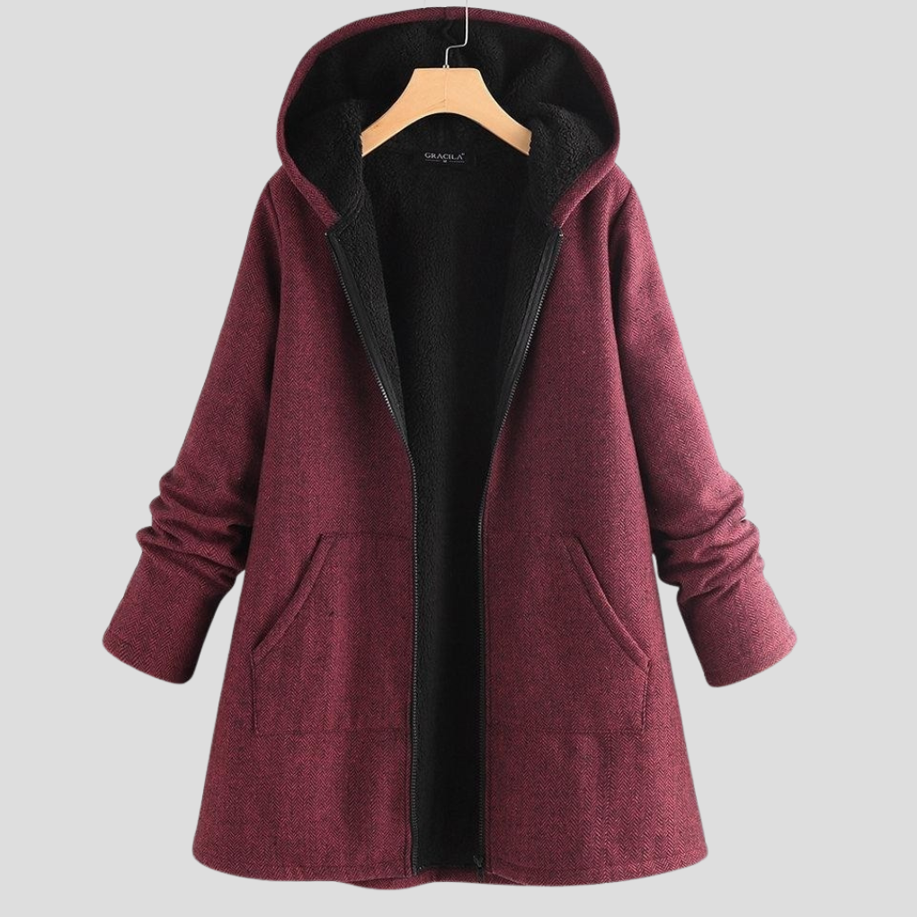 ModeGeist | “Fester Fleece Kapuzenmantel”
