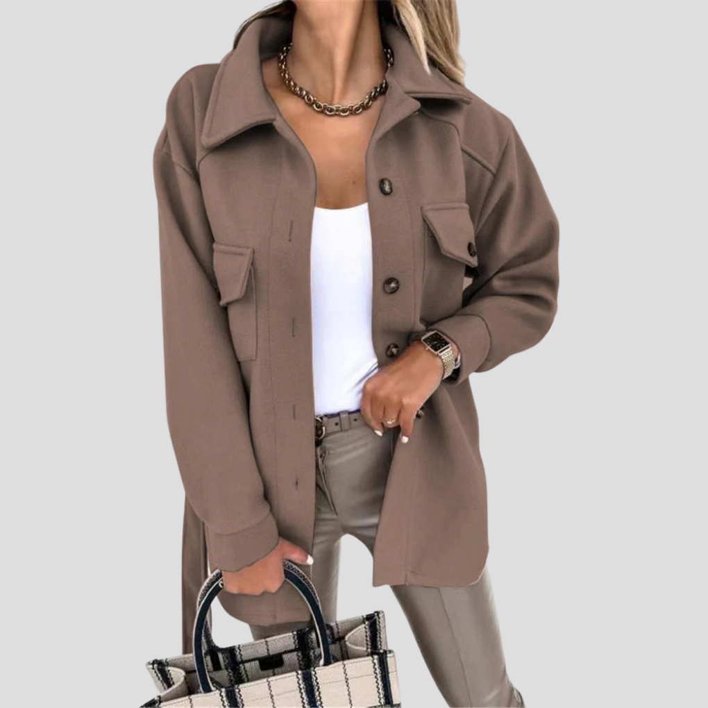ModeGeist | Übergrößenjacke Entspanntes Layer mit vielseitiger Passform