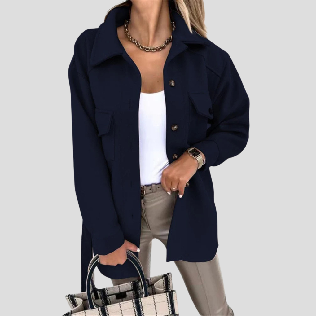 ModeGeist | Übergrößenjacke Entspanntes Layer mit vielseitiger Passform