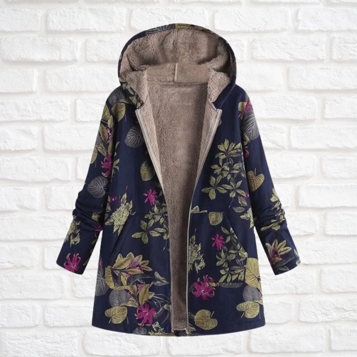 Oriana Kapuzenjacke mit auffälligem Design