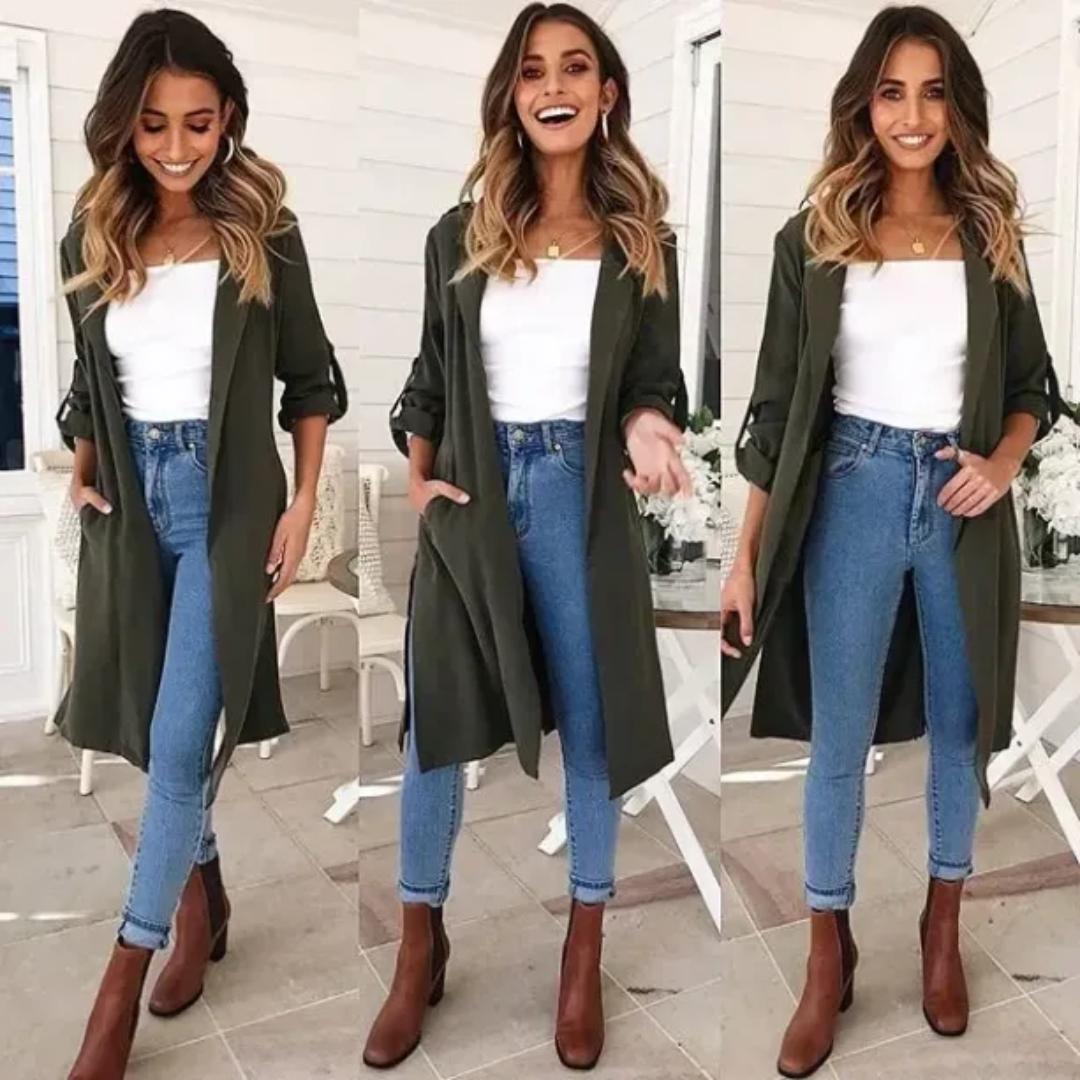 ModeGeist | Trench Mantel Lang