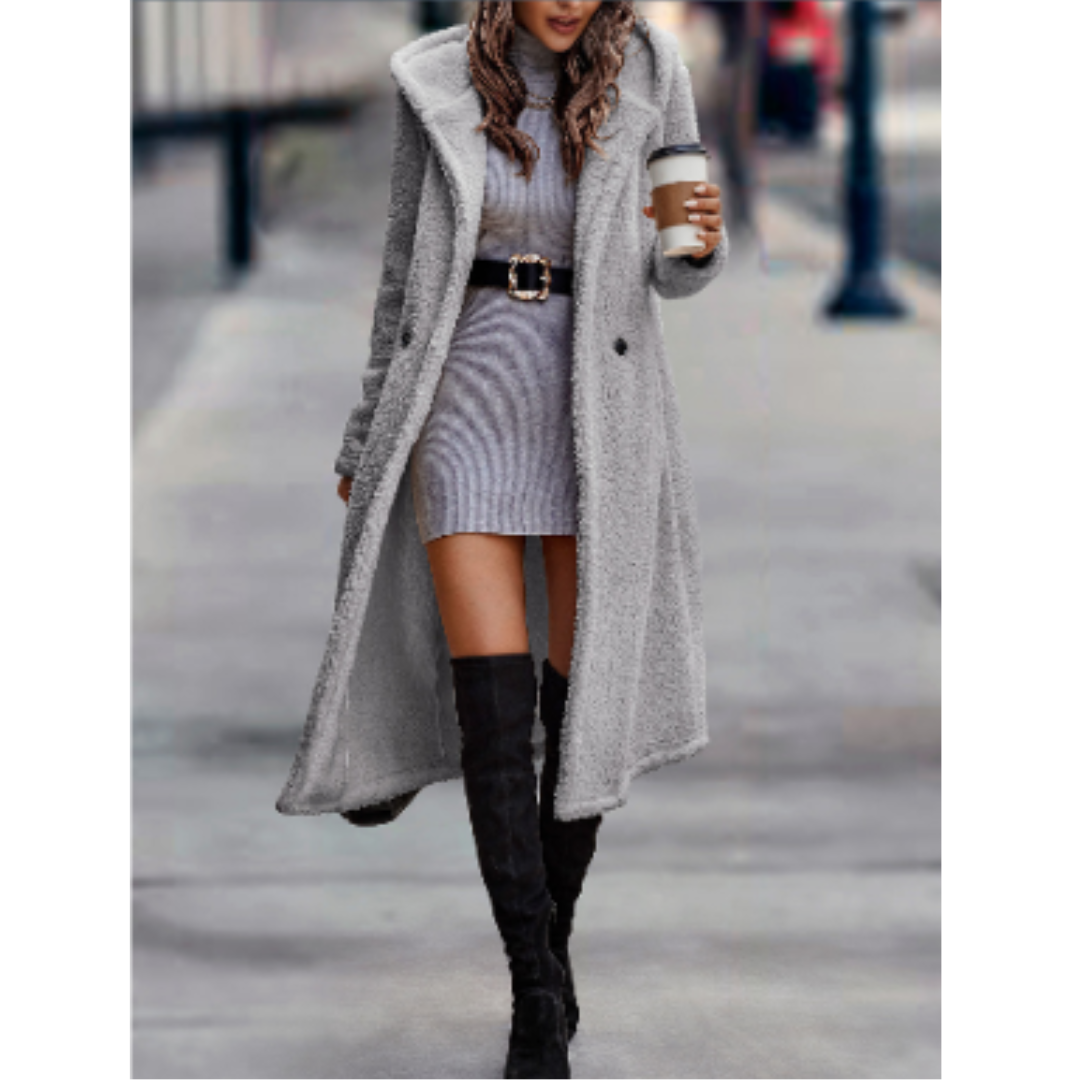 ModeGeist | Damen Klassischer Winter Mantel Warme