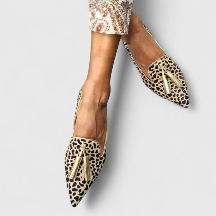MODEGEIST Damen Klassische Loafer Gepolsterte Innensohle Flexible Sohle