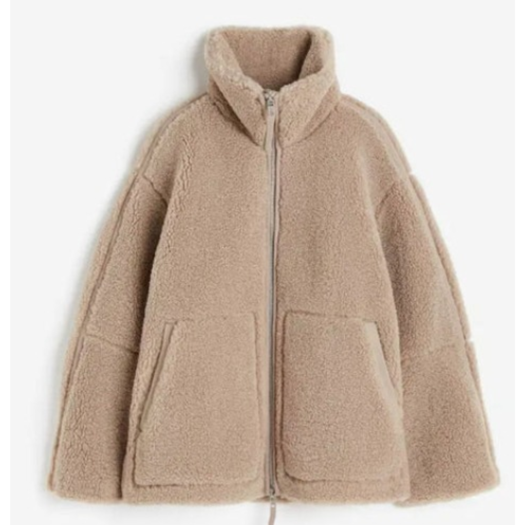 ModeGeist | Damen Teddy Mantel Gemütlich