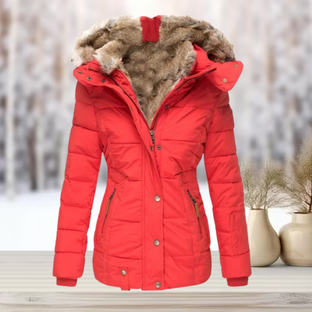 ModeGeist | Damen Pufferjacke Winter Elegant