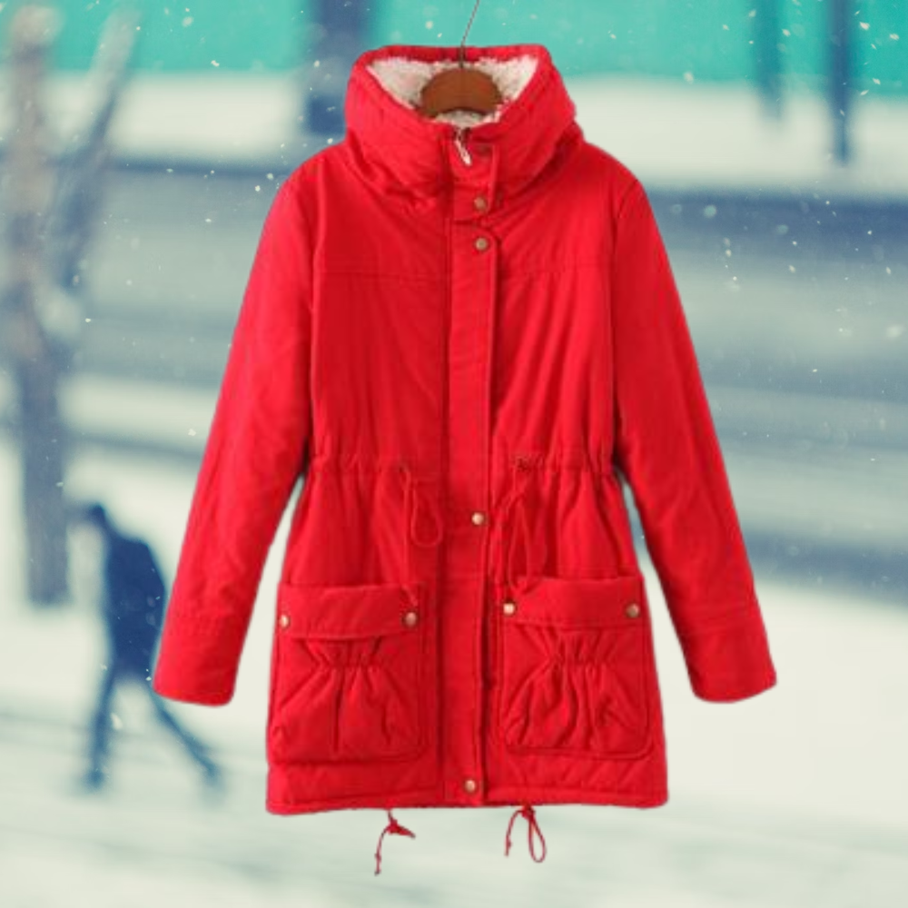Korinella: Bestseller Winterjacke aus strapazierfähiger Baumwolle