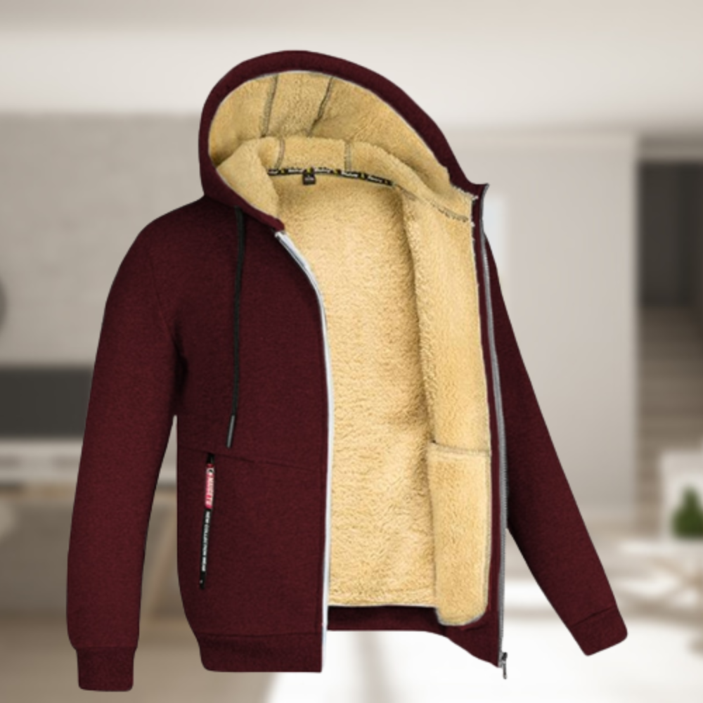 ModeGeist | Winterjacke mit Fleecekapuze