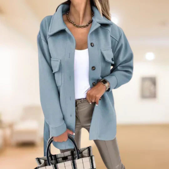 ModeGeist | Warmer Trenchcoat für Frauen