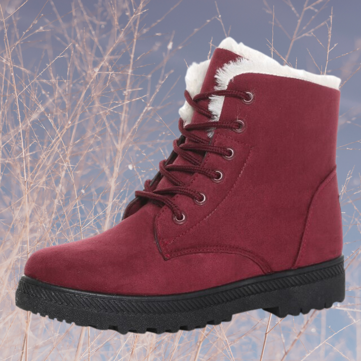 ModeGeist | mit Fleece gefütterte Damenstiefel