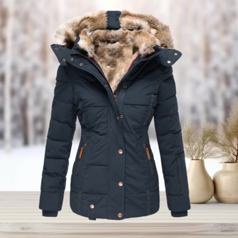 ModeGeist | Daunen Winter Parka Jacke - Wasserabweisend