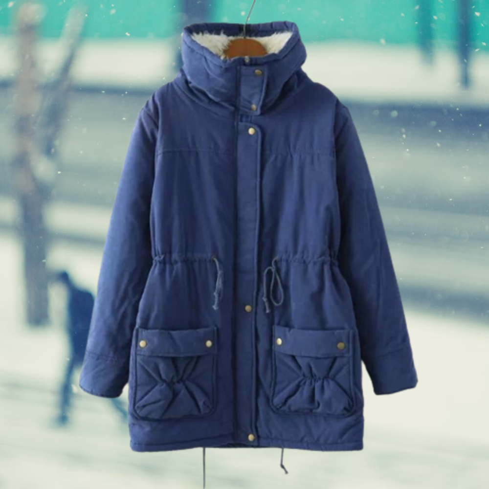 Korinella: Bestseller Winterjacke aus strapazierfähiger Baumwolle