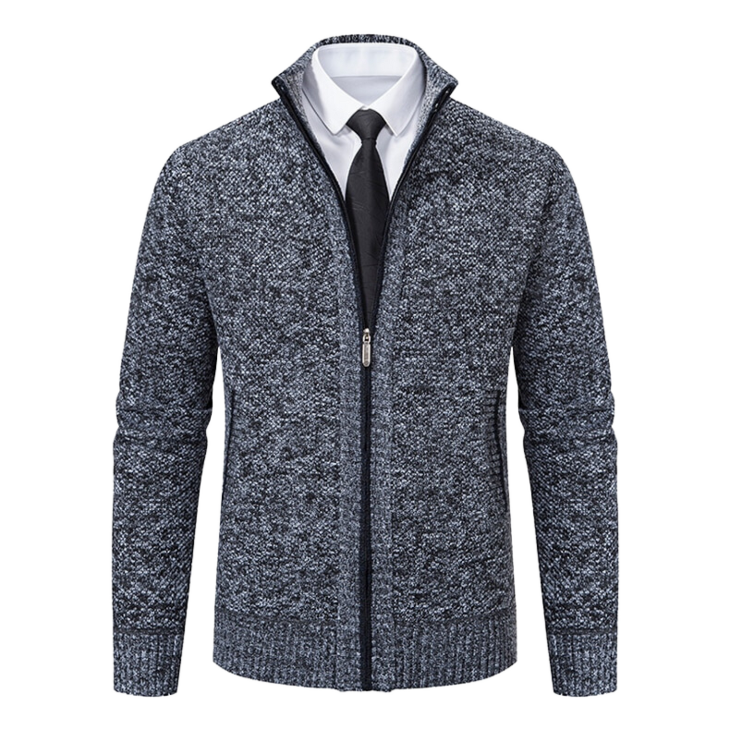 Männer-Zipperjacke mit Taschen