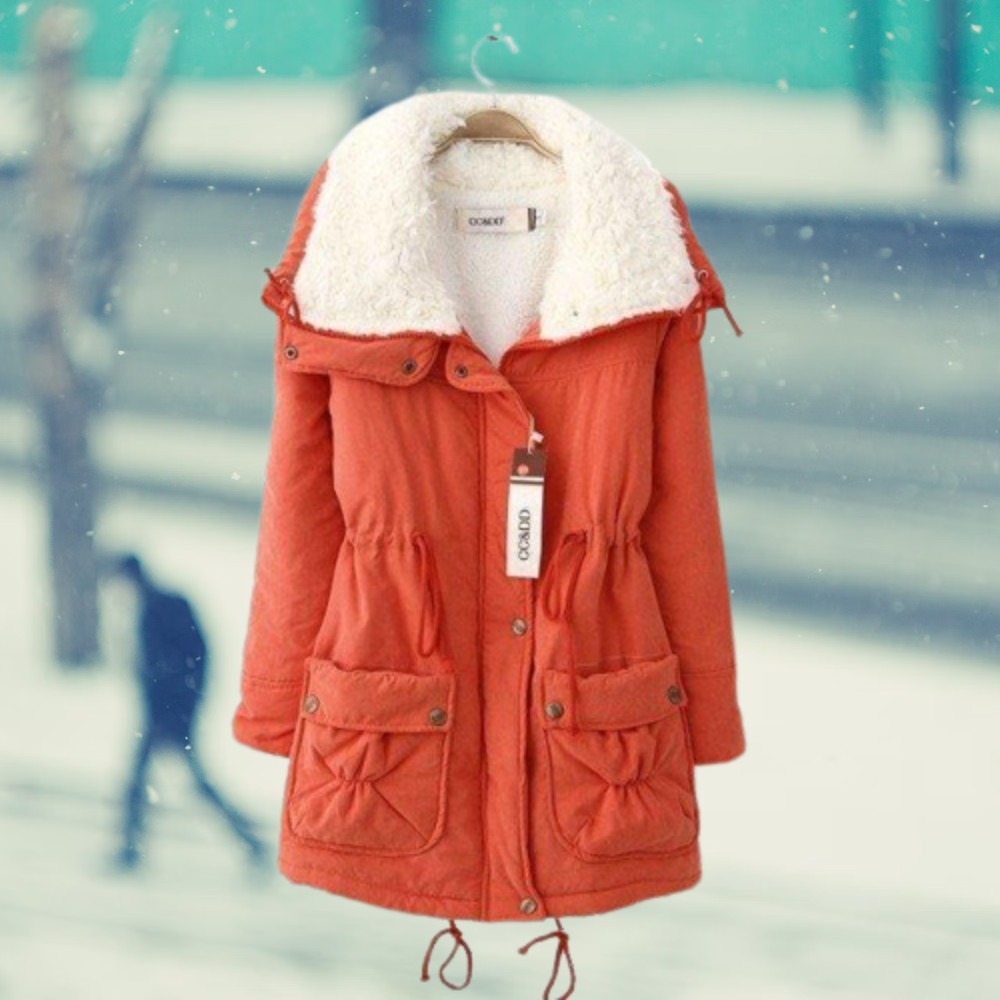 Korinella: Bestseller Winterjacke aus strapazierfähiger Baumwolle