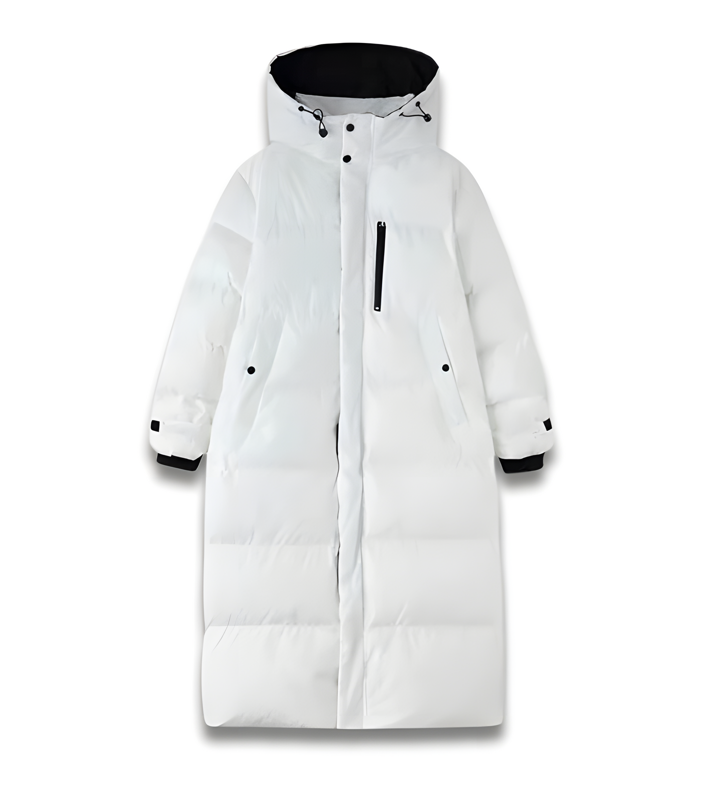 ModeGeist | Warmer langer Wintermantel für Damen