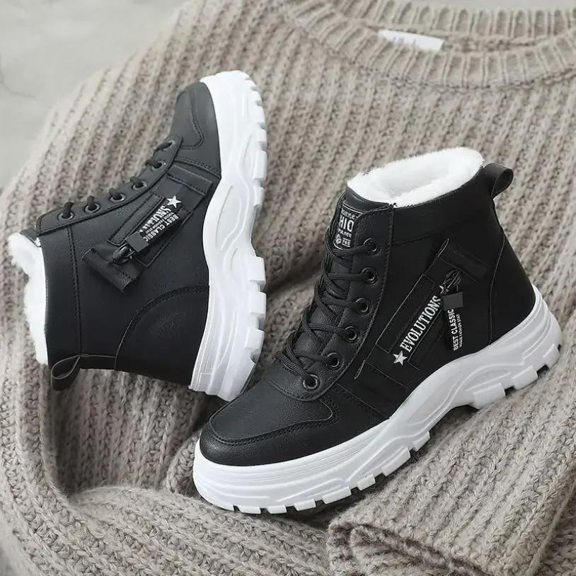 Warme, wasserdichte Damen-Winterstiefel Irida