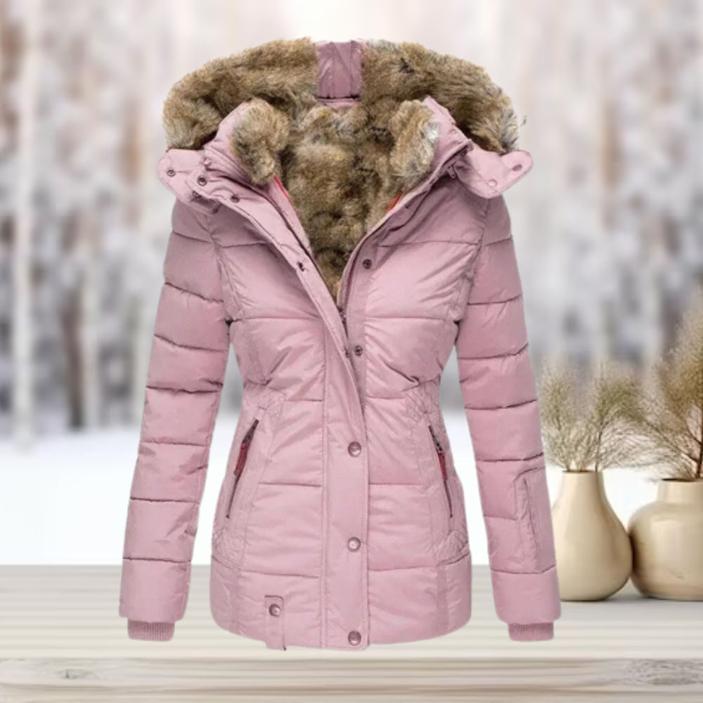 ModeGeist | Daunen Winter Parka Jacke - Wasserabweisend