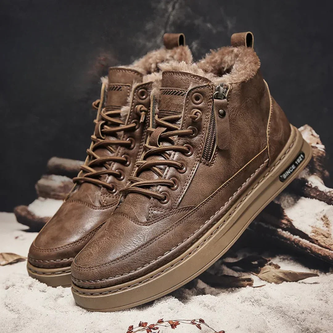 Herrenstiefel aus Leder von Bryson – Wintertauglich