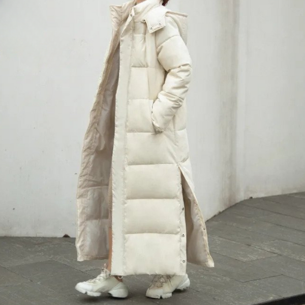 ModeGeist | Parka Lange gesteppte Winterjacke für Damen