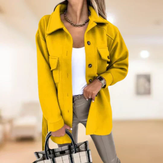 ModeGeist | Warmer Trenchcoat für Frauen