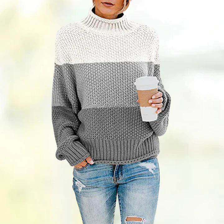 ModeGeist | Eleganter Gestreifter Pullover