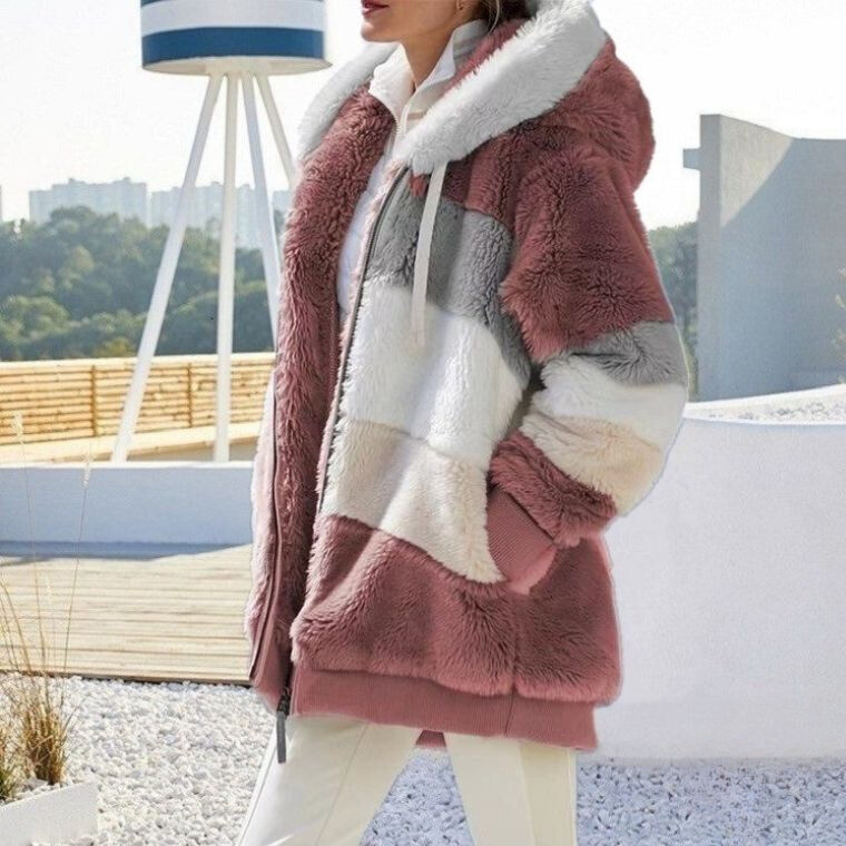 ModeGeist | Übergroße Fleecejacke