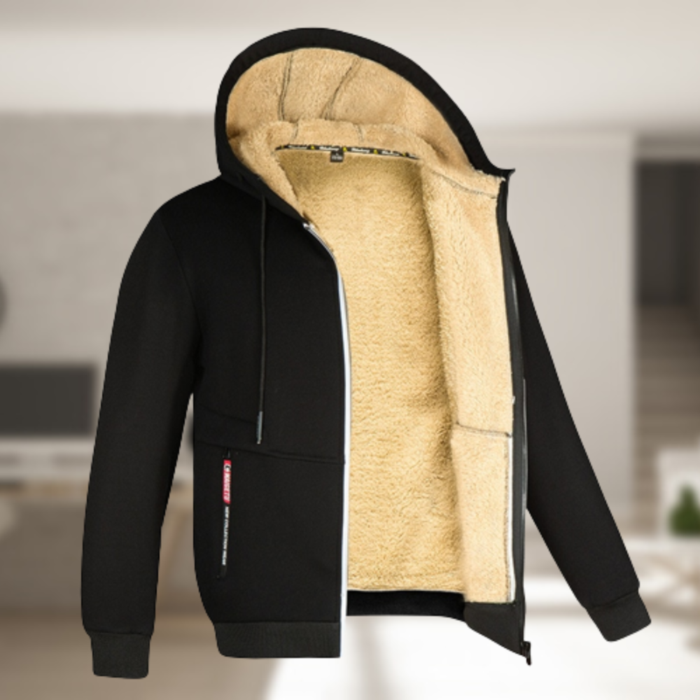 ModeGeist | Winterjacke mit Fleecekapuze