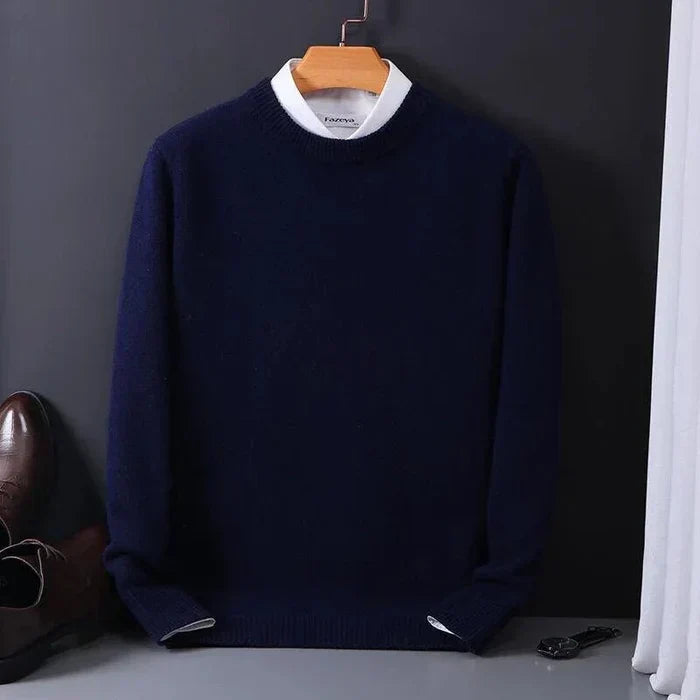 ModeGeist | Sweater - Herren Kaschmir Lockere Sweater