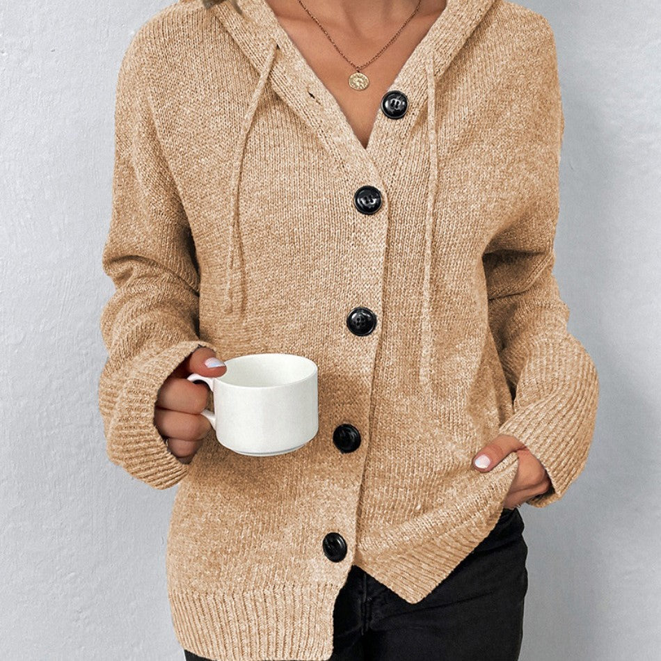 ModeGeist | Strick-cardigan mit Knöpfen Weich Material Entspannender Komfort