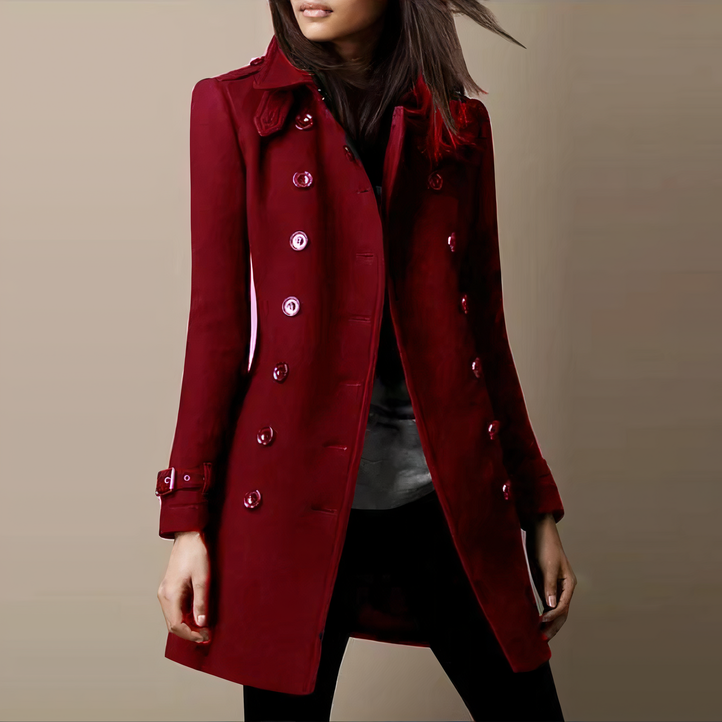 Elegantes Damen-Mantelmodell Vernice