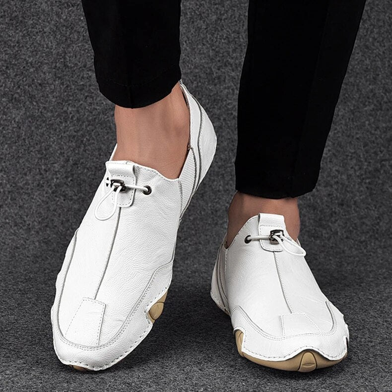 Herren-Loafers aus echtem Leder - Jasper