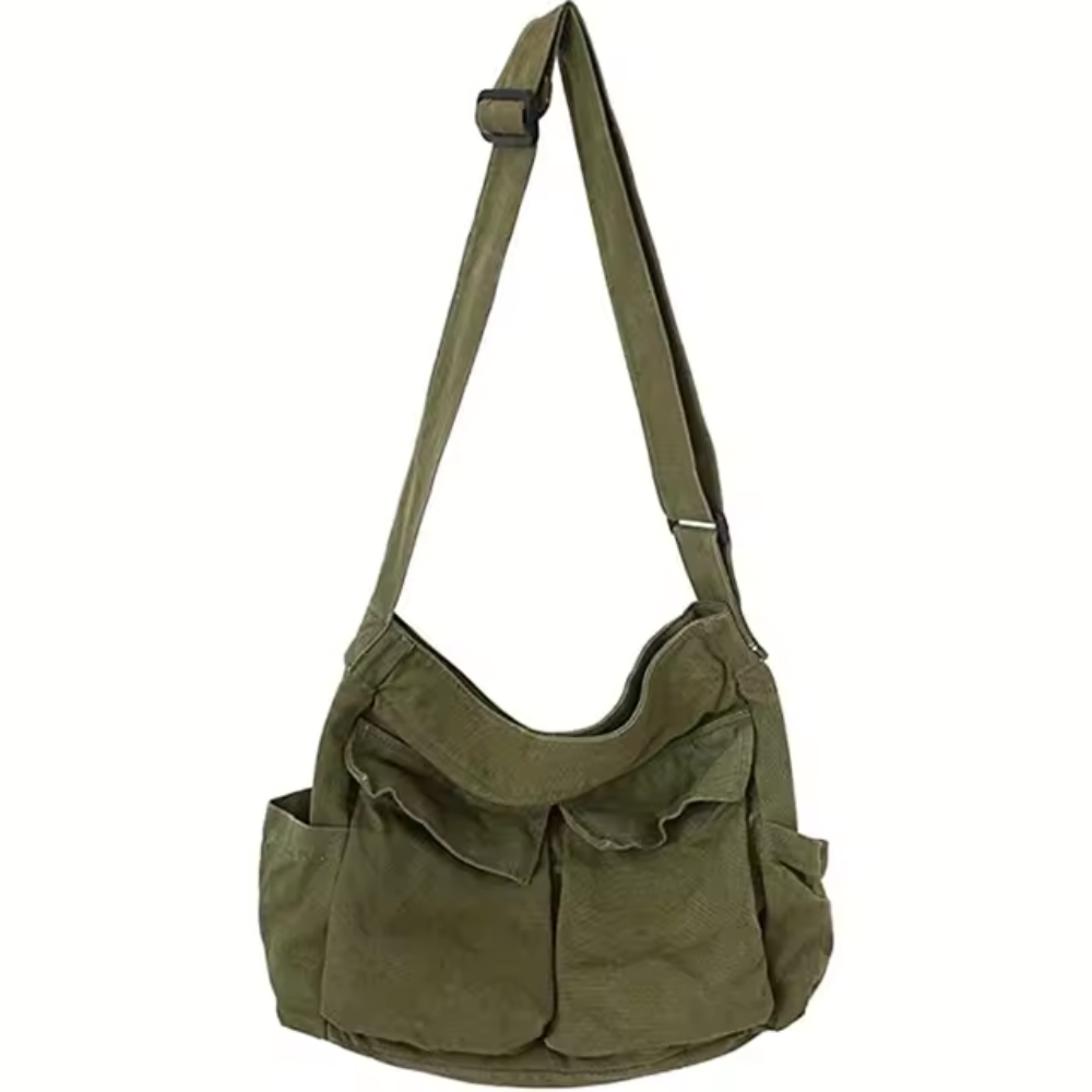 ModeGeist | Schultertasche mit Faltendesign