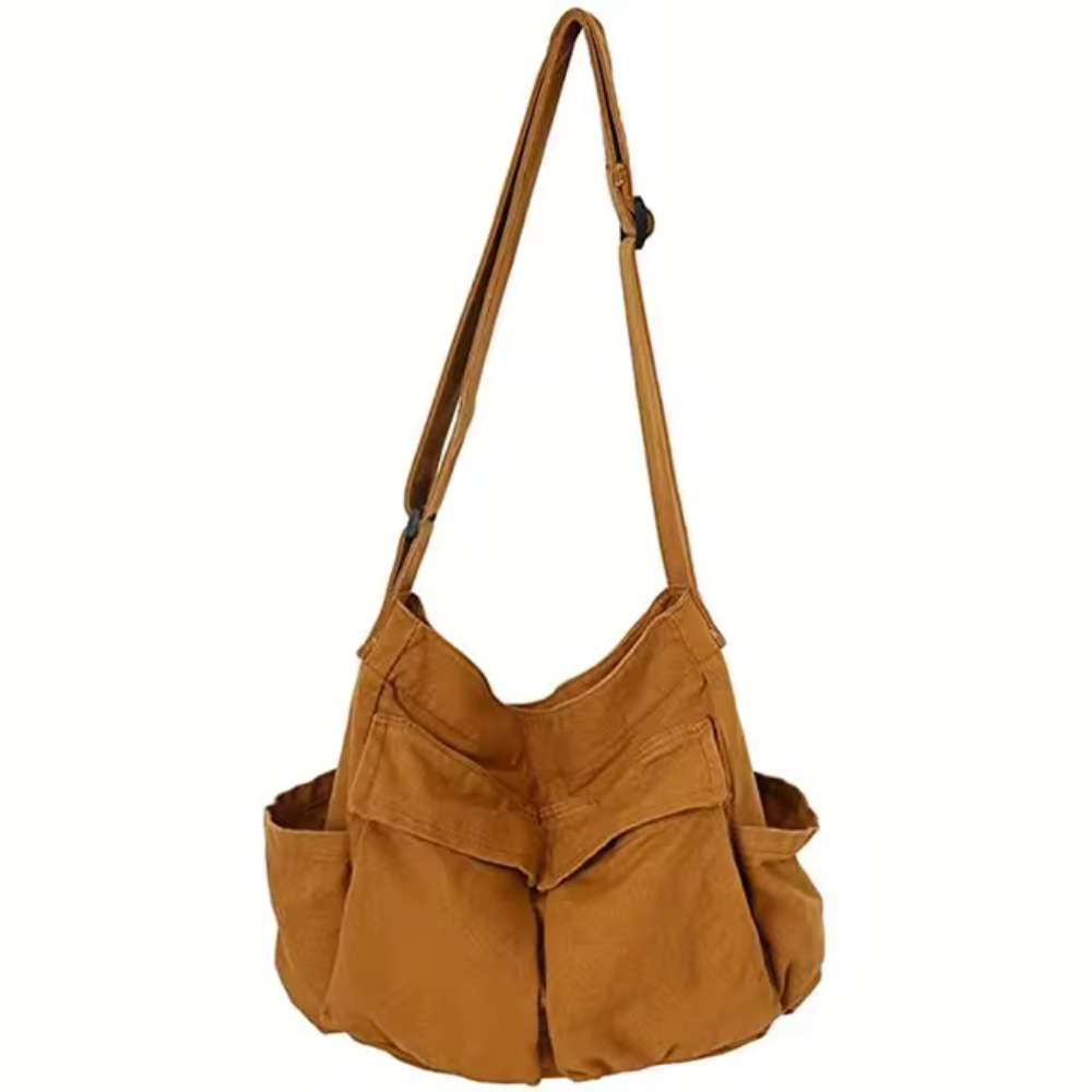 ModeGeist | Schultertasche mit Faltendesign