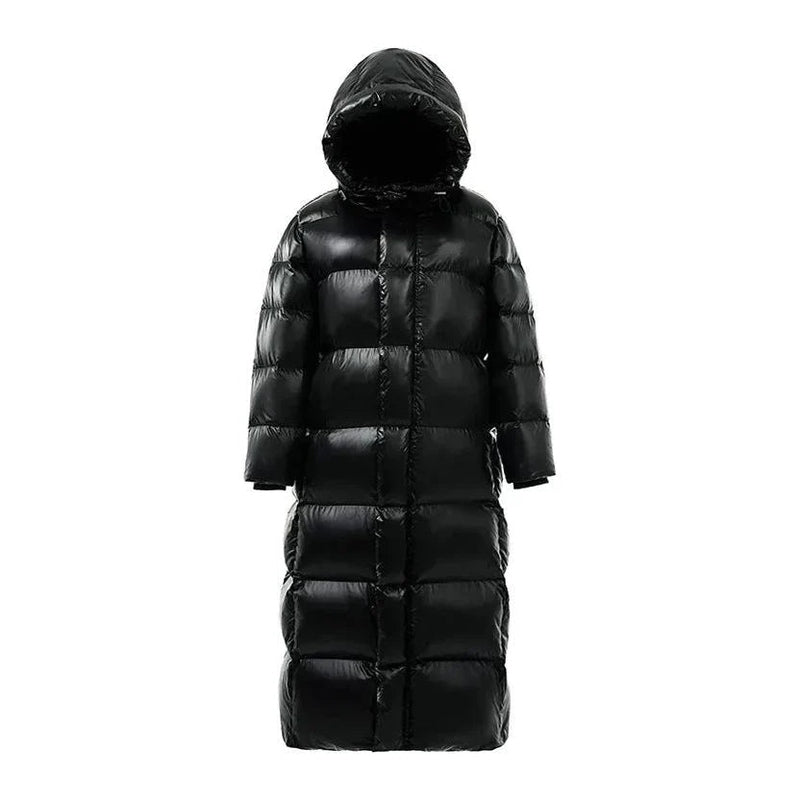 Elegante Daunjacke Phoebe mit goldenen Details für kaltes Wetter