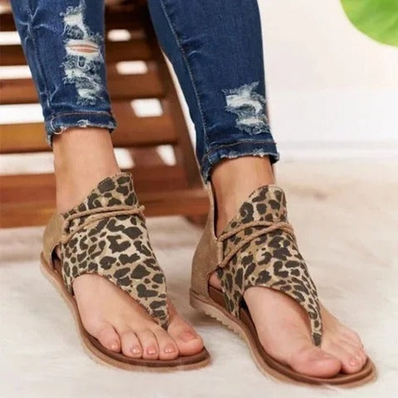 Damen-Sandalen Clara: stilvoll, flach & umweltfreundlich