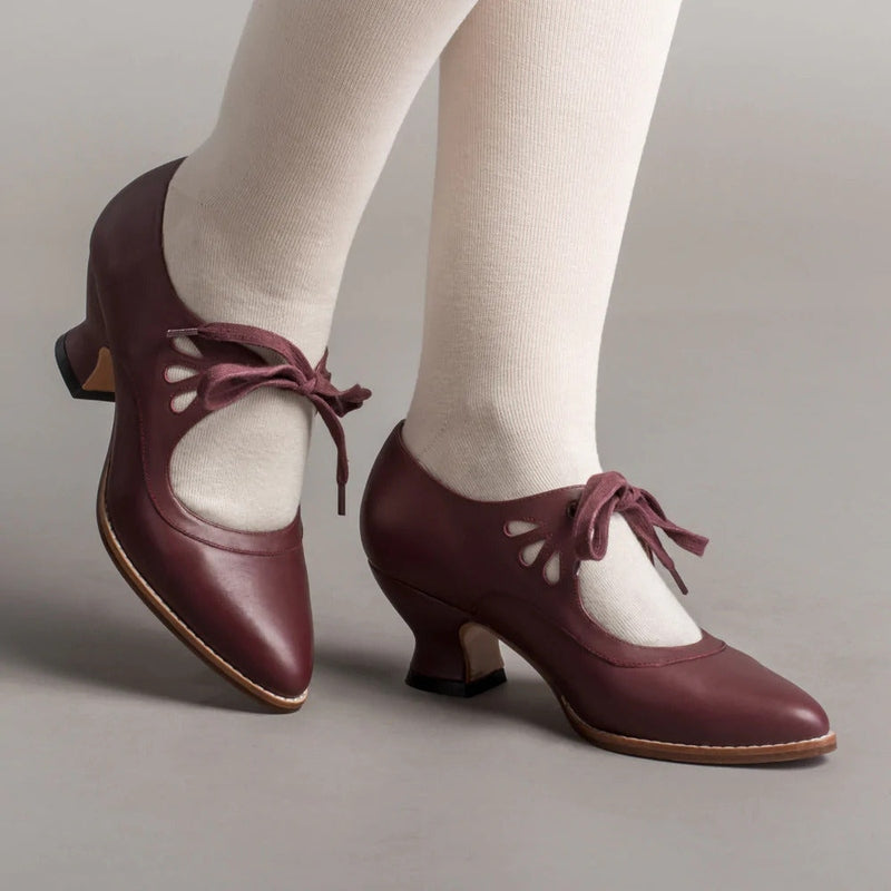 Elegante, orthopädische Damenschuhe von Shelly mit schickem Absatz