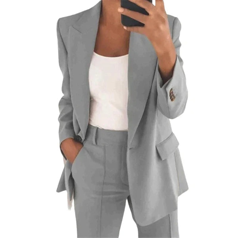 Damen Blazer-Set Laura: Elegante Jacke und Hose