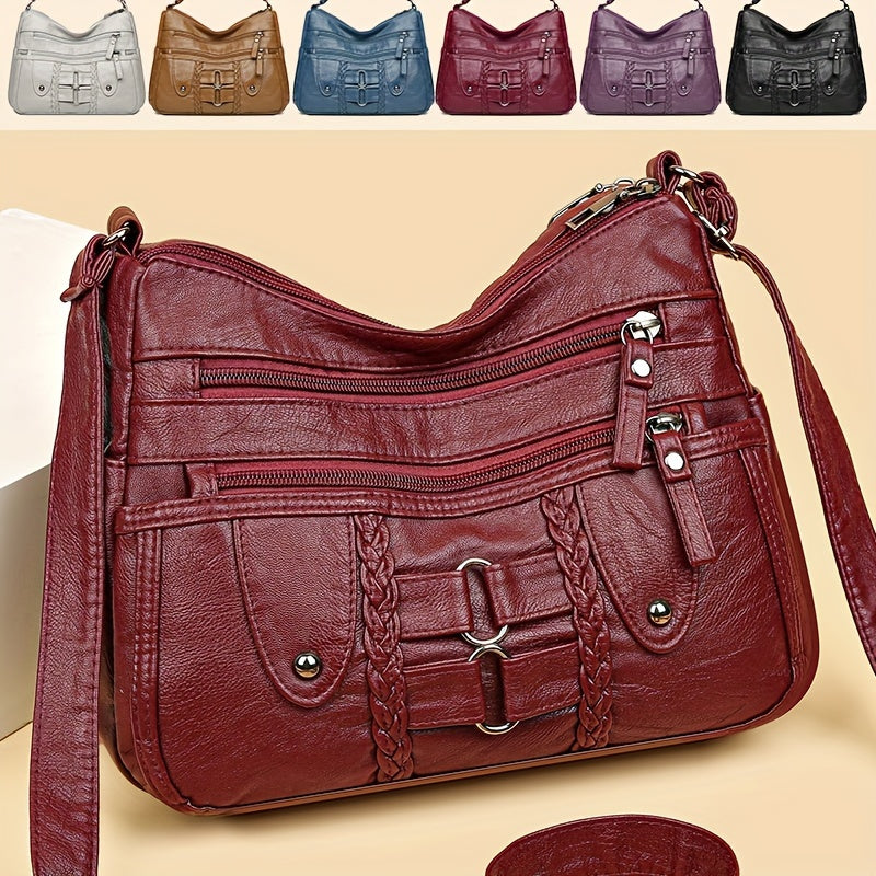Elegante Retro-Handtasche für Damen mit Diebstahlschutz