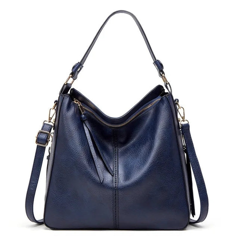 Lara: Elegante, geräumige Damenhandtasche im klassischen Design