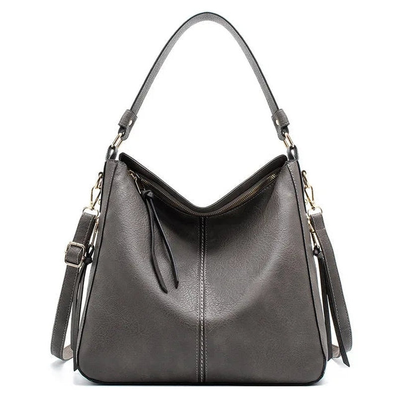 Lara: Elegante, geräumige Damenhandtasche im klassischen Design