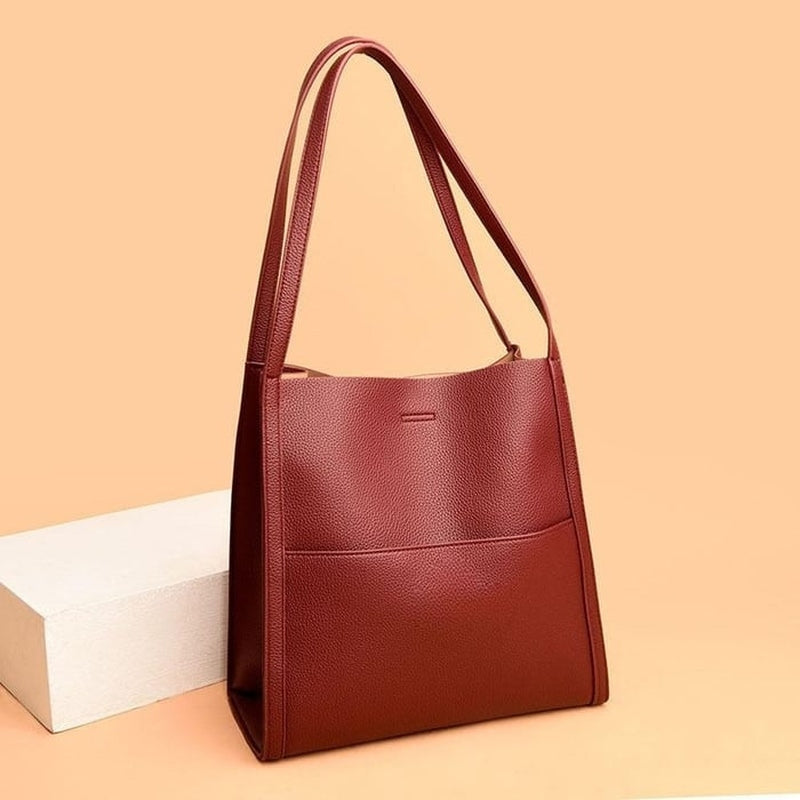 Handgefertigte Luisa Umhängetasche mit praktischem Fächerdesign