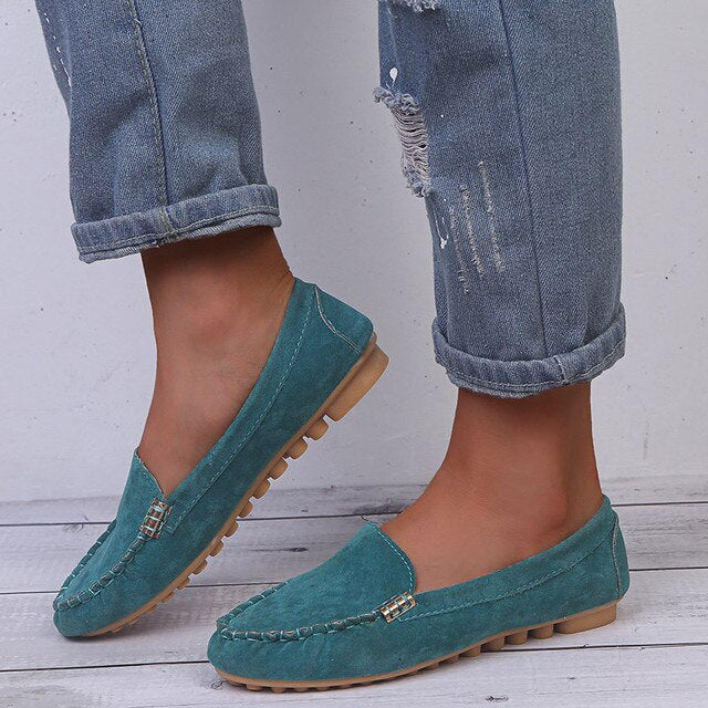 ISA Damen Freizeitschuhe flach