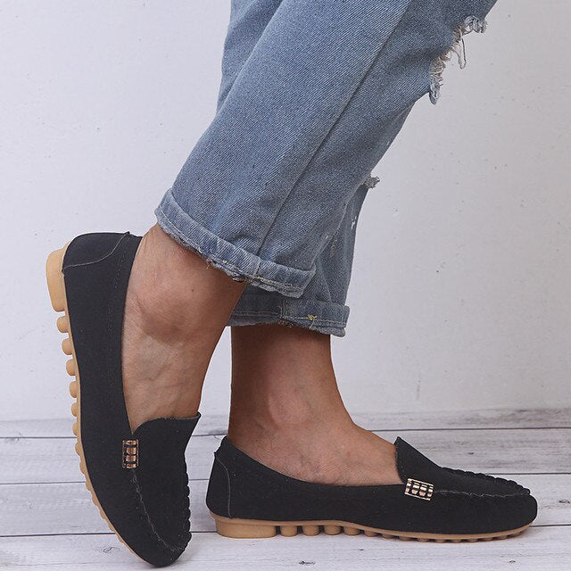 ISA Damen Freizeitschuhe flach